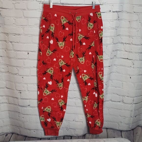 No boundaries Reindeer Pajama Pants - Picture 1 of 6
